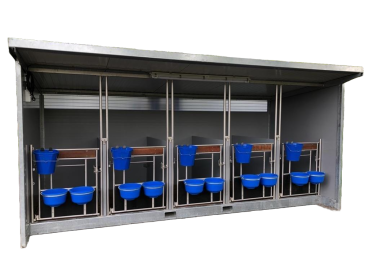 Mobiler Einzelboxenstall