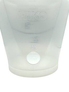 Preview: Hiko Kälbertränkeeimer, Set mit Nuckel und Schraubventil